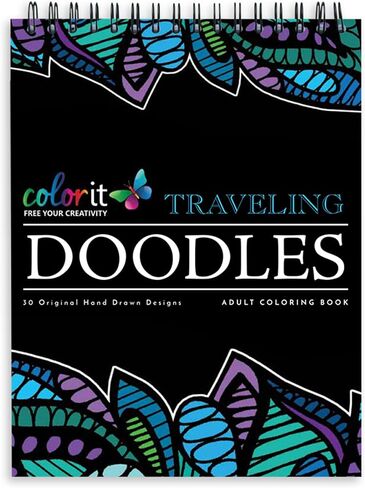 ColorIt Traveling Doodles Illustrated By Virginia Falkinburg in Saudi Arabia