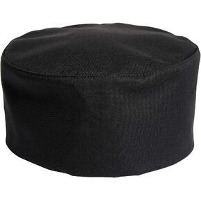 Uncommon Threads Unisex Chef Beanie Hat Cap, Adjustable