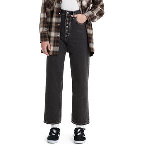Levi's Women's Snap Ribcage Straight Ankle Jeans
