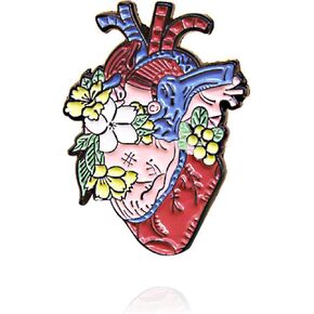 Uterus Brooch Pins Medical Ovaries Brooch Badge Lapel Pin Nurse Enamel Pins Uterine Medicine Brooches Gifts for Medical Doctor Nurse Women Girls Graduation Student in Kuwait