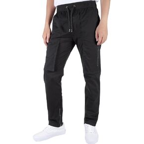 ITALYMORN Cargo Joggers for Men Tapered Slim with Zipper Pockets in Kuwait