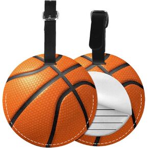 Golf Ball Golfing Sport Luggage Tag for Women Men, Travel Id Label Pu Leather for Baggage Suitcase Bags