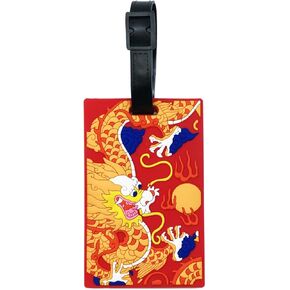 علامة تعريف حقيبة الأمتعة للرسوم المتحركة/الرسوم المتحركة من CellDesigns مع حزام قابل للتعديل (D Slayer) in Kuwait