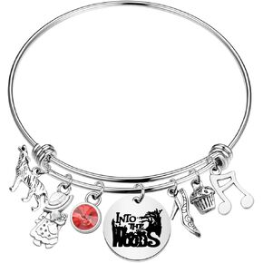FAADBUK Into The Woods Broadway Musical Inspired Gifts Into The Woods Musical Bracelet Musical Theatre Gift Musical Fans Gift