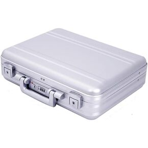 حقيبة معدنية صغيرة بقفل TSA من urecimy مقاس 16.5X12.6X4.5 بوصة حافظة نقود من الألومنيوم بقفل TSA مقاس 14 بوصة حقيبة كمبيوتر محمول مزودة بالرغوة in Kuwait