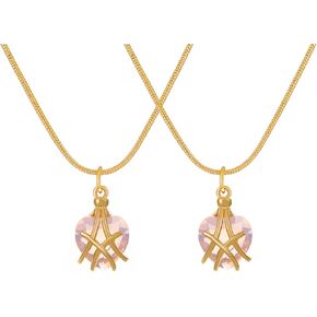 YANCHUN Best Friend Birthday Gifts for Women Friendship Necklaces Best Friend Necklace Gifts BFF Necklace for 2/3/4/5 Matching Long Distance Necklaces Gift