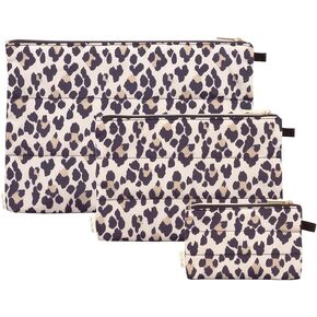 Itzy Ritzy Packing Cubes - Set of 3 Lightweight Packing Cubes or Travel Organizers; Soft Puffer Styling is Machine Washable; Includes 3 Different Sizes of Packing Cubes; Midnight