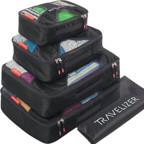 Travelizer - Travel Packing Cubes 5 pcs Luggage Organizer Set for Bag & Suitcase in Kuwait