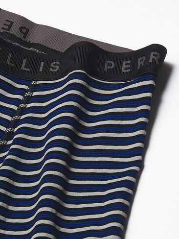 Perry Ellis Men's Cotton Stretch Boxer Briefs, Tagless, No Roll Waistband, 5 Pack in Kuwait