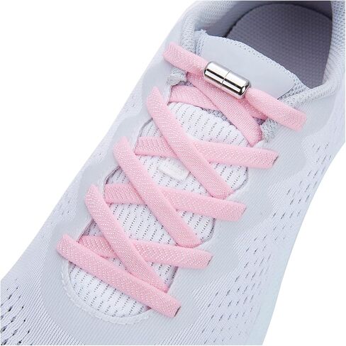 Elastic Shoelaces, No Tie Shoe Laces,Tieless Shoelaces for Kids and Adults in Kuwait