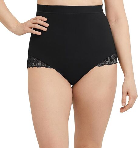 ملابس داخلية نسائية من Maidenform ذات دانتيل صديق للبيئة للتحكم في الشكل، ماصة للرطوبة، ملابس داخلية متوسطة الطول in Saudi Arabia