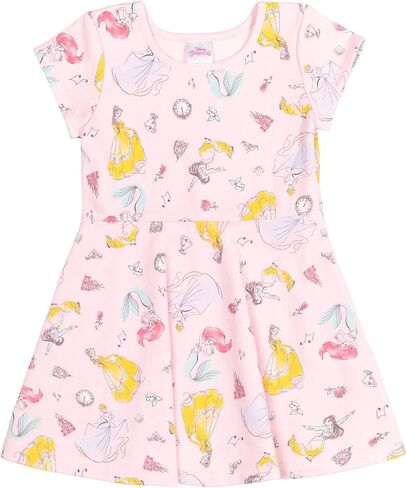 Disney Girls' Skater Dress and Scrunchie Set for Baby & Kids in Saudi Arabia