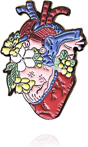 Uterus Brooch Pins Medical Ovaries Brooch Badge Lapel Pin Nurse Enamel Pins Uterine Medicine Brooches Gifts for Medical Doctor Nurse Women Girls Graduation Student in Kuwait