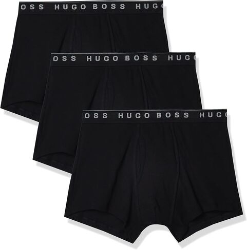 BOSS Men's Slim Size 5 Pack Solid Boxer Briefs in Saudi Arabia