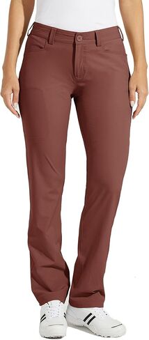 Willit Women's Golf Pants Stretch Hiking Pants Quick Dry Lightweight Outdoor Casual Pants with Pockets Water Resistant in Kuwait