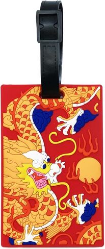 علامة تعريف حقيبة الأمتعة للرسوم المتحركة/الرسوم المتحركة من CellDesigns مع حزام قابل للتعديل (D Slayer) in Kuwait