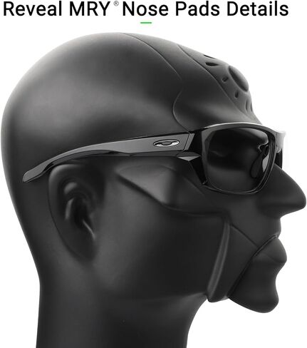 وسادات أنف بديلة من Mryok لنظارة شمسية Oakley Split Shot OO9416/Split Time/Crossrange/Crossrange R/XL - خيارات in Kuwait