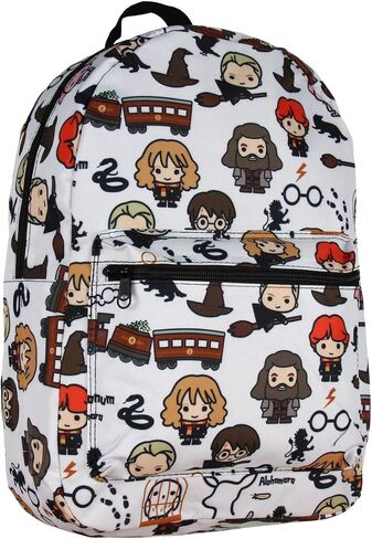 Bioworld Harry Potter Laptop Backpack Chibi Characters Art Sublimated Bag in Saudi Arabia