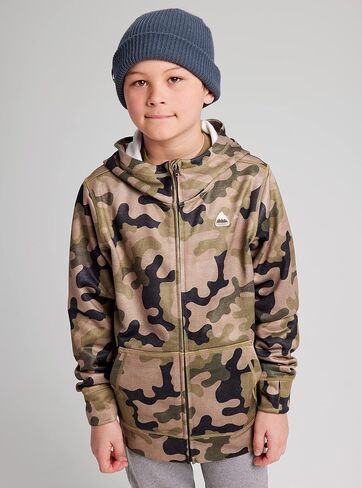 Burton Boys' Oak Full Zip Hoodie in Kuwait