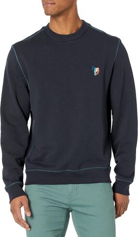 PS by Paul Smith Mens Reg Fit Sweatshirt Zebra Broad STRI in Saudi Arabia