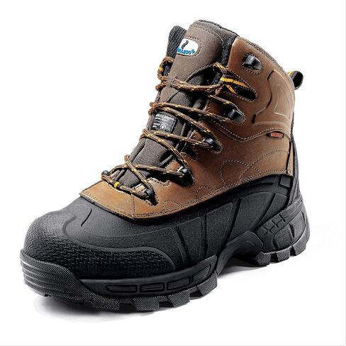 Steel Toe Shoes for Men Indestructible Puncture Proof Work Shoes Slip-Resistant Electrical Resistance Safety Shoe in Saudi Arabia