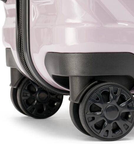 Karl Lagerfeld Paris Women's Suitcase Spinner Wheels Hardside, Lilac, One Size in Saudi Arabia