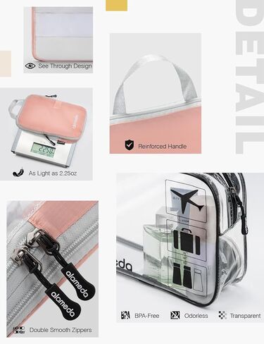 مجموعة ألاميدا 8 مكعبات تعبئة مضغوطة للسفر، منظمات حقائب أمتعة السفر قابلة للتوسيع مع شبكة شفافة 8 قطع باللون الأزرق in Kuwait