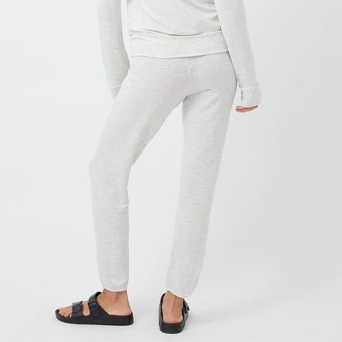 Monrow Women's Supersoft Vintage Sweatpants, Casual Straight Leg Cut, Adjustable Drawstring & Banded Ankles in Saudi Arabia