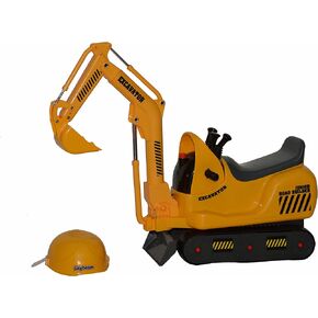 Skyteam Micro Excavator Ride On , Yellow 31.5 x 26 x 9"