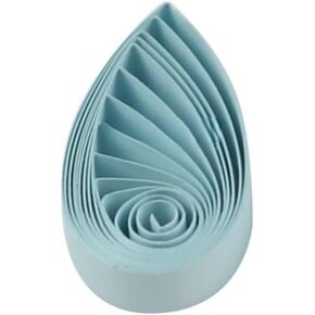 ODETOJOY Pestal Blue Tone Quilling Paper Strips 3mm Seablue Quilling Strips for Crafts Single Color Origami Paper Strips 0.2inch Paper Filigree Strips (Teal No.46) in Kuwait