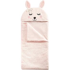 حقيبة نوم باني من الفرو الصناعي من هيريتيج كيدز، لون وردي، 66 سم × 152 سم in Kuwait