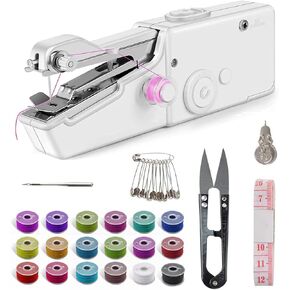 Handheld Sewing Machine,Mini Sewing Machine for Quick Stitching,Portable Sewing Machine Suitable for Home,Travel and DIY, Sewing Machine for Beginners，easy，div in Kuwait
