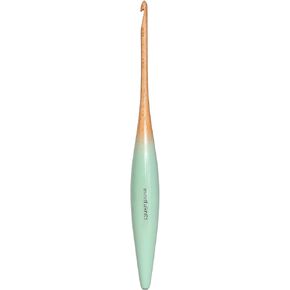 mindfulknits Premium Ergonomic Beech Wood Crochet Hook – Size US M, 9mm – 15cm Length – Wooden Crochet Hook - Knitting & Crochet Supplies for Crafting Relaxation & Stress Relief (9mm)
