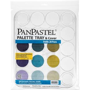 PanPastel 35020 Palette Tray w/Lid - Holds 20 Colors
