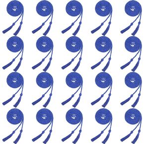 Trounistro 20 Pack Graduation Cords Yarn Honor Cords with Tassel for College Graduation Students (White) in Kuwait