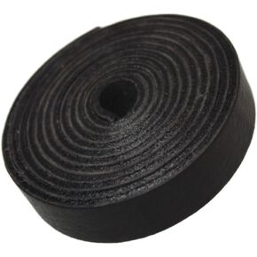 TOFL Genuine Top-Grain Leather Strap | 72 Inches Long | 5/8 Inch Wide | 1/8 Inch Thick (7-8 oz) | 1 Leather Strip for DIY Arts & Craft Projects, Clothing, Jewelry, Wrapping | Teal