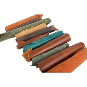 ARTESANAL Real Leather Scrap Remnants for Arts &Crafts from Furniture Making, Soft and Flexible, Sizes and Styles-6lb in Saudi Arabia