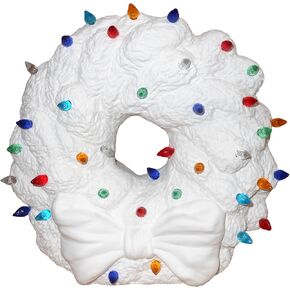 إكليل مضيء للعطلات - قم بطلاء تذكار السيراميك الخاص بك in Kuwait