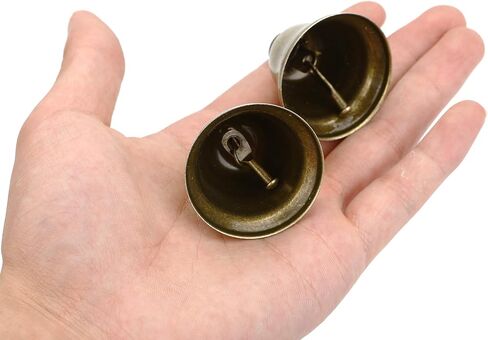 Eowpower 20Pack 38mm/1.5" Vintage Bronze Style Jingle Bells, Craft Bell for Dog Doorbell Training, Housebreaking, Making Wind Chimes,Christmas Bell in Saudi Arabia