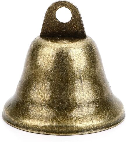 Eowpower 20Pack 38mm/1.5" Vintage Bronze Style Jingle Bells, Craft Bell for Dog Doorbell Training, Housebreaking, Making Wind Chimes,Christmas Bell in Saudi Arabia