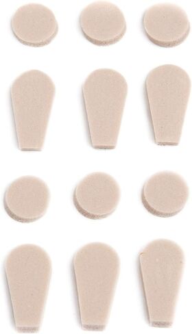 Clip on Earring Pads | Adhesive Paddle and Dot Foam | 3 Pairs | Go Betweens | E'arrs in Saudi Arabia