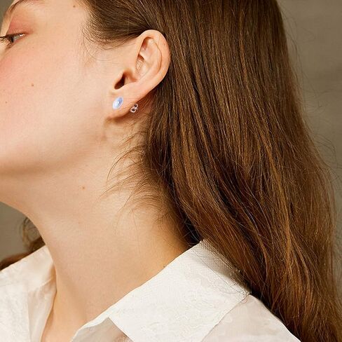 1200 PCS 5MM Hypoallergenic Stainless Steel Earrings Posts Flat Pad Blank Earring Pin Studs with Butterfly Earring Backs and Silicone Bullet Earring Backs for Jewelry Making Findings in Kuwait