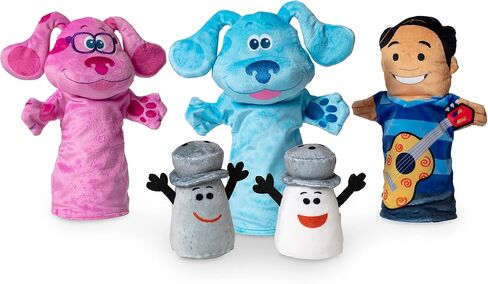 Melissa & Doug Blue's Clues & You! Hand & Finger Puppets (5 Pieces) in Saudi Arabia