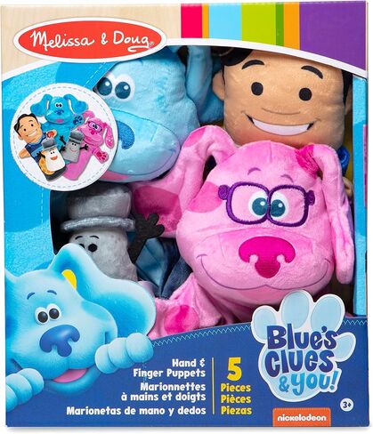 Melissa & Doug Blue's Clues & You! Hand & Finger Puppets (5 Pieces) in Saudi Arabia
