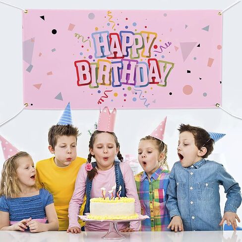 1.6Ft x 9.8Ft Polyester Oxford Blank Banner, White Banner Signs with Hanging Ropes, DIY Sublimation Vinyl Blank Banner for Halloween Thanksgiving Birthday Parties Wedding Indoor Outdoor Display in Kuwait