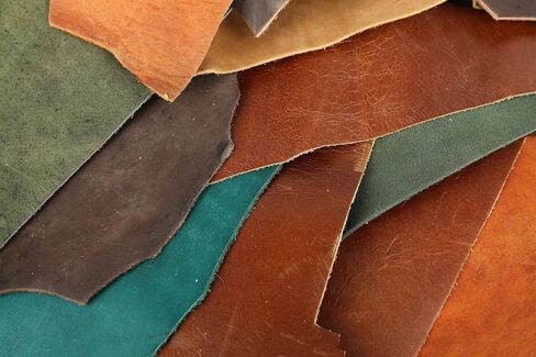 ARTESANAL Real Leather Scrap Remnants for Arts &Crafts from Furniture Making, Soft and Flexible, Sizes and Styles-6lb in Saudi Arabia