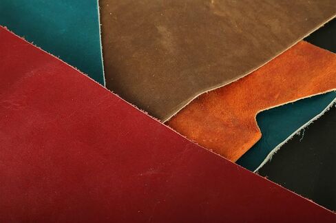 ARTESANAL Real Leather Scrap Remnants for Arts &Crafts from Furniture Making, Soft and Flexible, Sizes and Styles-6lb in Saudi Arabia