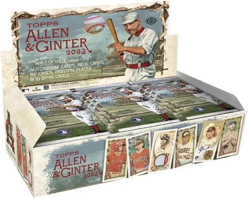 2023 توبس Allen & Ginter Baseball Hobby Box 24 حزمة في كل صندوق in Kuwait
