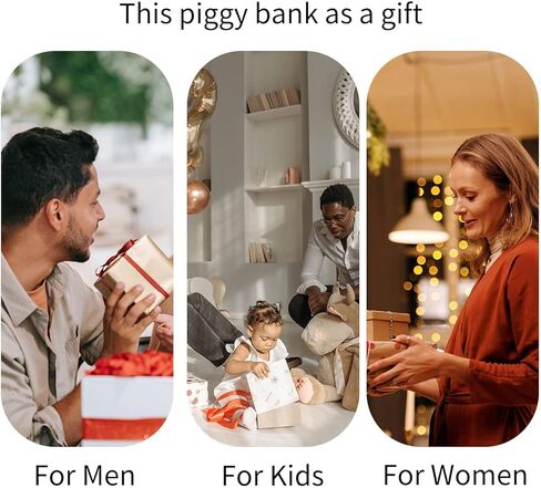 Ceramics Piggy Bank for Kids,Girls Piggy Bank for Adults,Piggy Bank for Boys,Alcancias De Dinero para Adultos Niños,Money Box for Cash Gift,Tip Jar,Coin Bank,Real Money Safe for Cash Saving… in Kuwait