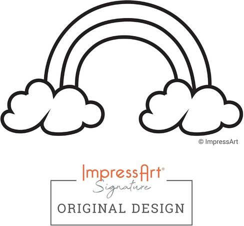 ImpressArt - ختم معدني للجبال للمجوهرات المخصصة والمصنوعة يدويًا والحرف اليدوية والمشروعات الطبيعية (6 مم) in Kuwait
